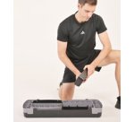 Stepper de fitness, bleu/gris