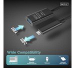 Câble de rallonge actif USB 3.2 Gen2, 5 m