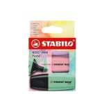 BOSS MINI Pastell Textmarker, Kartonetui mit 3 Stück