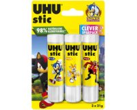Bâton de colle stic SONIC, 3 x 21 g, blister