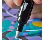 Marqueur créatif ACRYLIC, pointe ogive, blanc