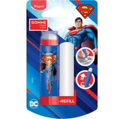 Plastic gom SUPERMAN + reserve