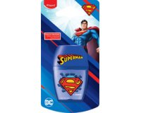 Taille-crayons SUPERMAN, en plastique, bleu