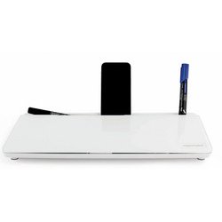 Organiseur de bureau Glasboard, blanc