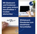 Organiseur de bureau Glasboard, blanc