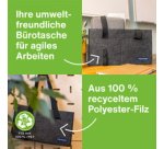 Sacoche en feutre Desk Sharing Bag, anthracite