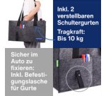 Sacoche en feutre Desk Sharing Bag, anthracite