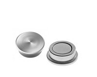 Aimant néodyme Discofix 'forte', 25 mm, argent