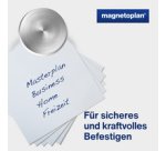 Aimant néodyme Discofix 'forte', 30 mm, argent