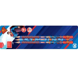 Crayon à papier SUPERMAN, HB, blister de 6