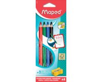 Crayon ardoise Marker'Peps, blister de 4