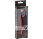 Cutter de sécurité PLUS 839, lame: 19 mm, noir/rouge