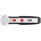 Coupe-film & grattoir 2 en 1 FOIL 888, noir/argent