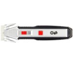 Snij- en schraapmes 2 in 1 FOIL 888, zwart/zilver