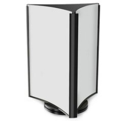 Porte-visuel, rotatif, 3 faces, A6