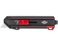 Couteau & grattoir 2 en 1 Premium, lame: 19 mm