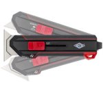 Couteau & grattoir 2 en 1 Premium, lame: 19 mm