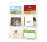Porte-cartes de visite pour montage mural
