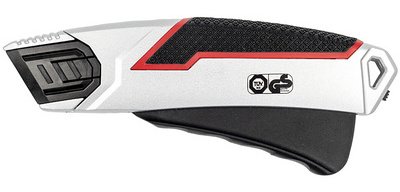 Cutter de sécurité PLUS 837, lame: 19 mm, noir/argent