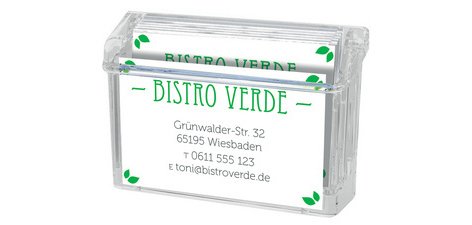 Boîte pour cartes de visite 'Grab-a-Card'