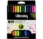 Feutre MIN'O, pointe fine, étui carton de 12