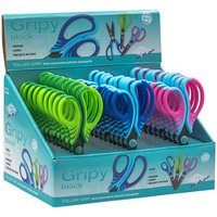 Ciseaux Gripy, ronds, longueur 130 mm, présentoir de 30