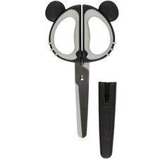 MAUSI scissors, round, length: 130 mm, for right-handed users