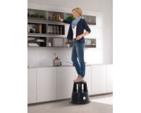 Tabouret marchepied SuperStep, en plastique, blanc