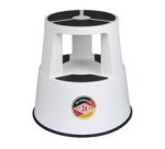 Tabouret marchepied SuperStep, en plastique, blanc