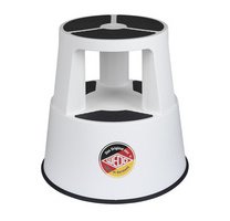 Tabouret marchepied SuperStep, en plastique, blanc