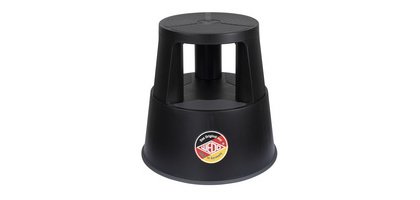 Tabouret marchepied SuperStep, en plastique, blanc