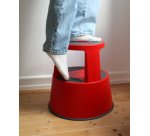 Tabouret marchepied SuperStep, en plastique, blanc