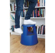 Tabouret marchepied SuperStep, en plastique, blanc