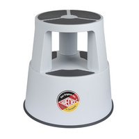 Tabouret marchepied SuperStep, en plastique, blanc