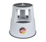 Tabouret marchepied SuperStep, en plastique, blanc