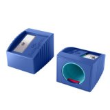 FABER-CASTELL Taille-crayon Grippy, bleu