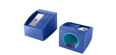 FABER-CASTELL Taille-crayon Grippy, bleu