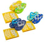 Flip Flop Plastic Eraser 'HOLLYDAY', display of 36