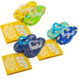 Gomme en plastique Flip Flop 'HOLLYDAY', assorti