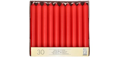 Bougie de table, 21 mm, pack de 30