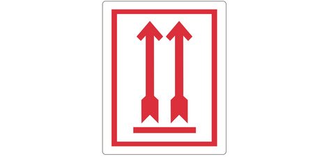 Étiquette 'HAUT ! NE PAS LAISSER TOMBER'