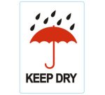 Étiquette 'KEEP DRY'