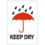 Étiquette 'KEEP DRY'