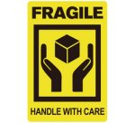 Étiquette 'HANDLE WITH CARE / FRAGILE'