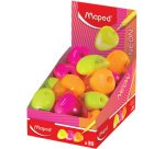 Taille-crayon i-gloo NEON, assorti, présentoir de 30