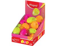 Taille-crayon i-gloo NEON, assorti, présentoir de 30