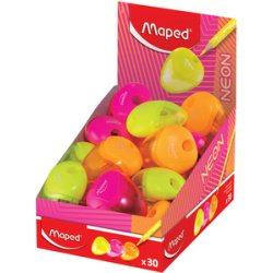 Taille-crayon i-gloo NEON, assorti, présentoir de 30