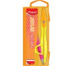 Coffret de compas STUDY NEON, avec bague, assorti