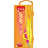 Coffret de compas STUDY NEON, avec bague, assorti