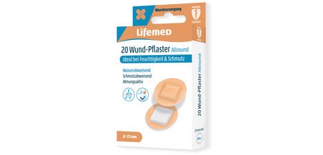 Pansement 'Allround', rond, ton chair